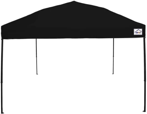 10x10 Pop Up Tent- Black Top